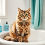 How to Safely Bathe Your Cat