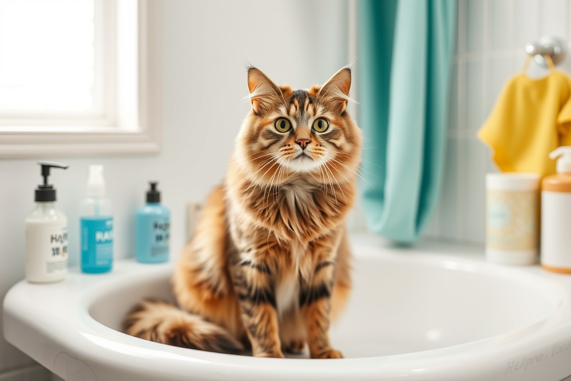 How to Safely Bathe Your Cat - CatsJoys
