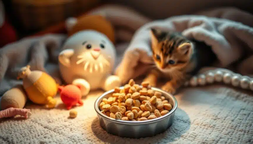 1 month kitten food