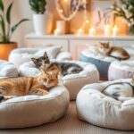 Bedsure Calming Cat Beds for Indoor Cats