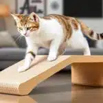 FUKUMARU Cat Scratcher, 26.8 Inch L Shape Cat Scratch Pad Wall