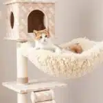 YUNIQUE Cat Tree with Cat Condo and Big Hammock