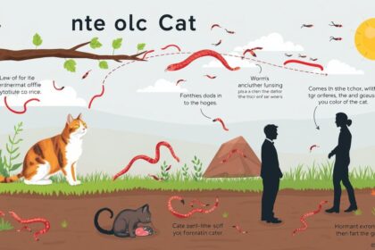 are cat worms contagious to humans