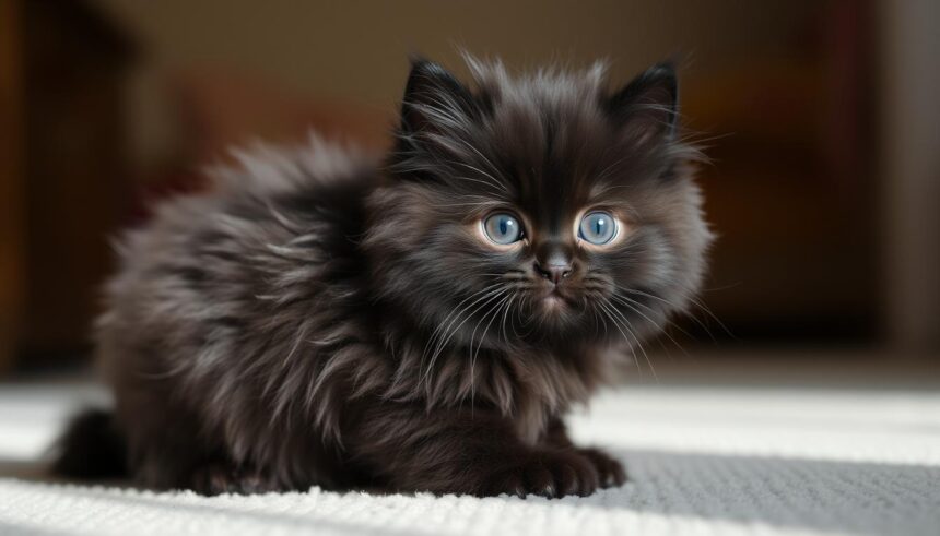 black persian kitten