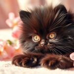 black persian kitten