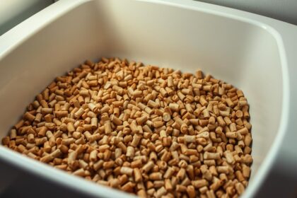 wood pellet cat litter